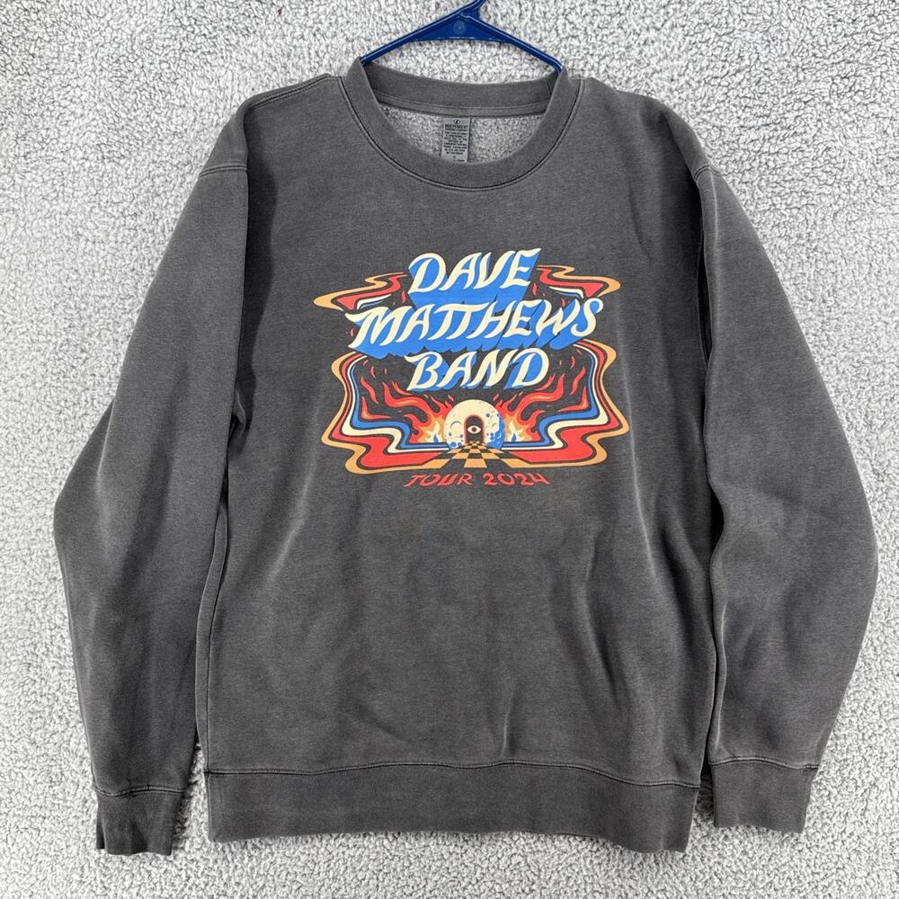 Dave Matthews Band‎ 2024 Music Tour Crewneck Sweatshirt Men's Sz Small NEW!